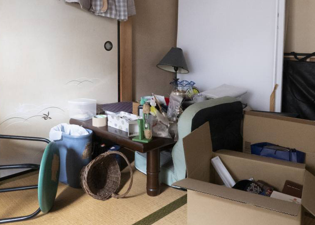 引越しに伴う回収